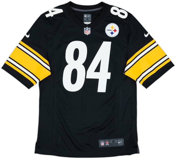 2012-18 Pittsburgh Steelers Brown #84 Nike Game Home Jersey - 9/10 - (S)