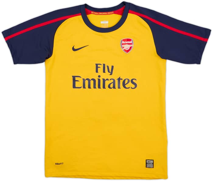 2008-09 Arsenal Away Shirt Fabregas #4 - 7/10 - (L.Boys)