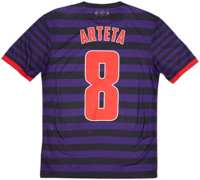 2012-13 Arsenal Away Shirt Arteta #8 - 7/10 - (S)
