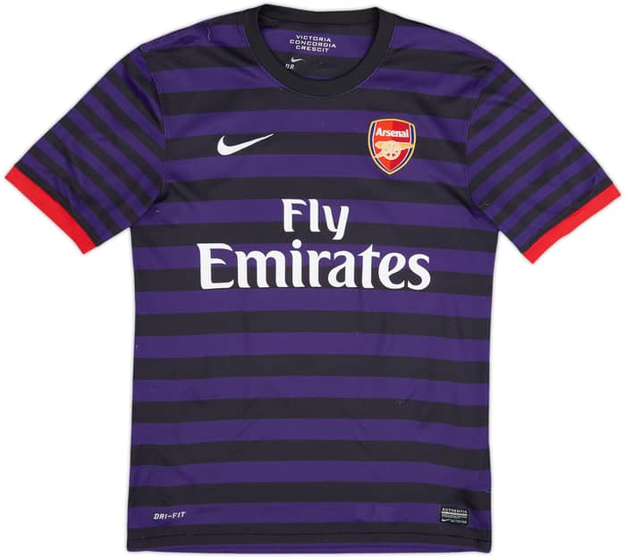 2012-13 Arsenal Away Shirt Arteta #8 - 7/10 - (S)
