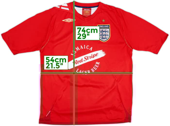 2006-08 England Away Shirt - 7/10 - (L)