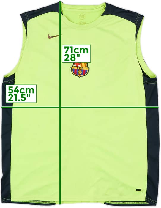 2005-06 Barcelona Nike Training Vest - 5/10 - (XL)
