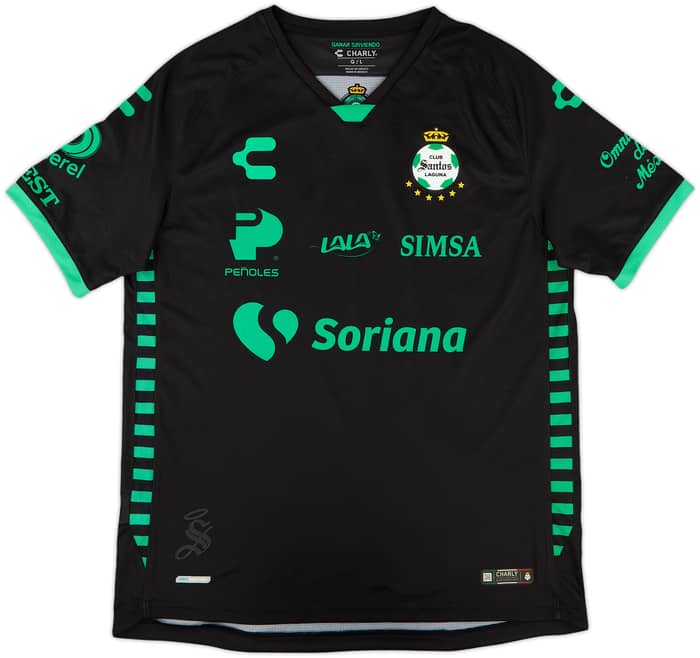2020-21 Santos Laguna Away Shirt - 10/10 - (L)