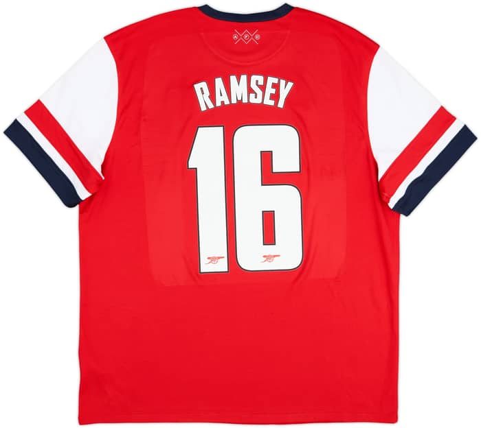 2012-14 Arsenal Home Shirt Ramsey #16 - 9/10 - (XXL)