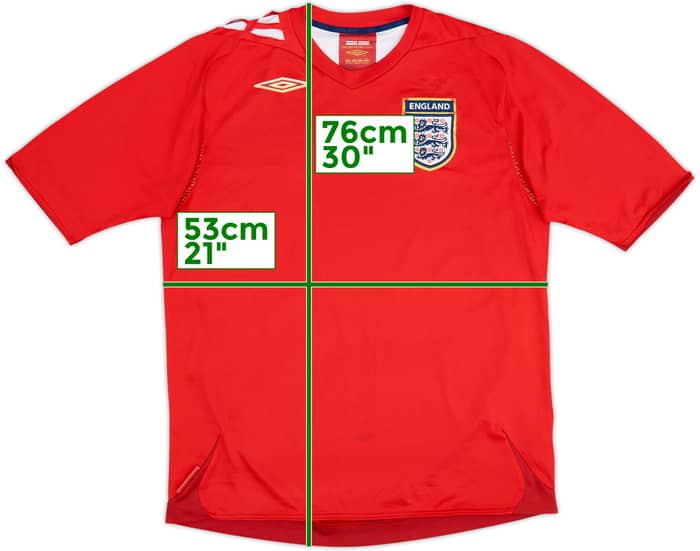 2006-08 England Away Shirt - 4/10 - (L)