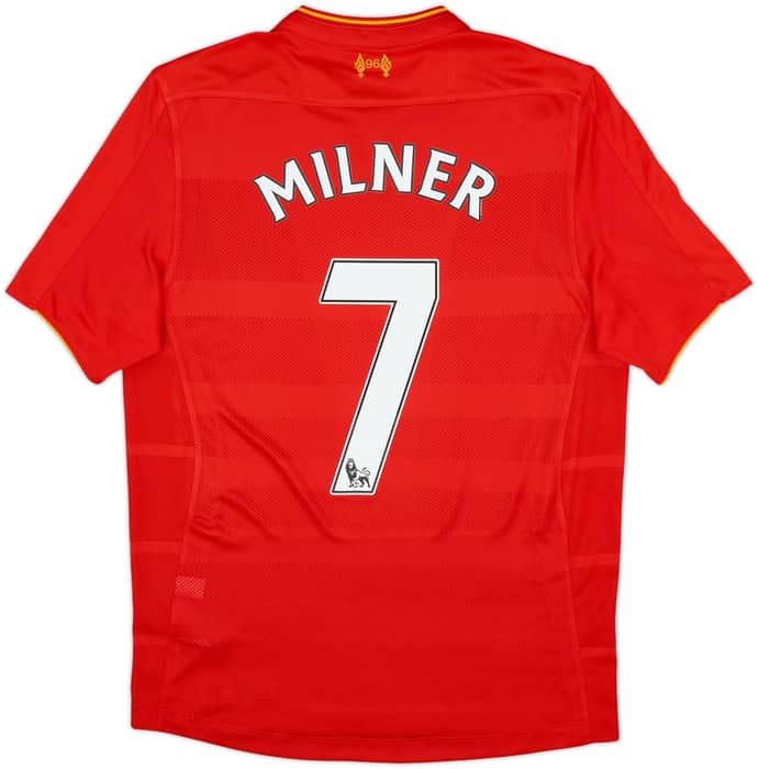 2016-17 Liverpool Home Shirt Milner #7 - 9/10 - (S)