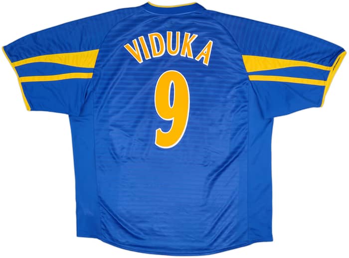 2001-03 Leeds United Away Shirt Viduka #9 - 8/10 - (XXL)