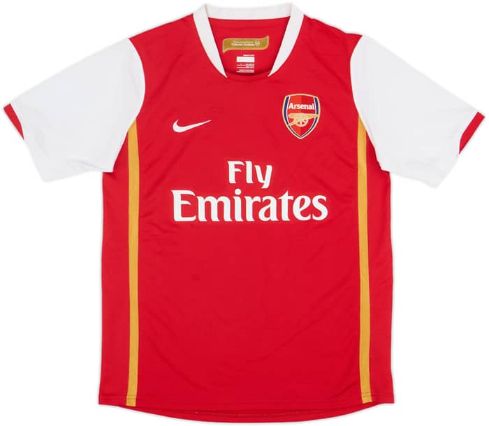 2006-08 Arsenal Home Shirt - 9/10 - (L.Boys)