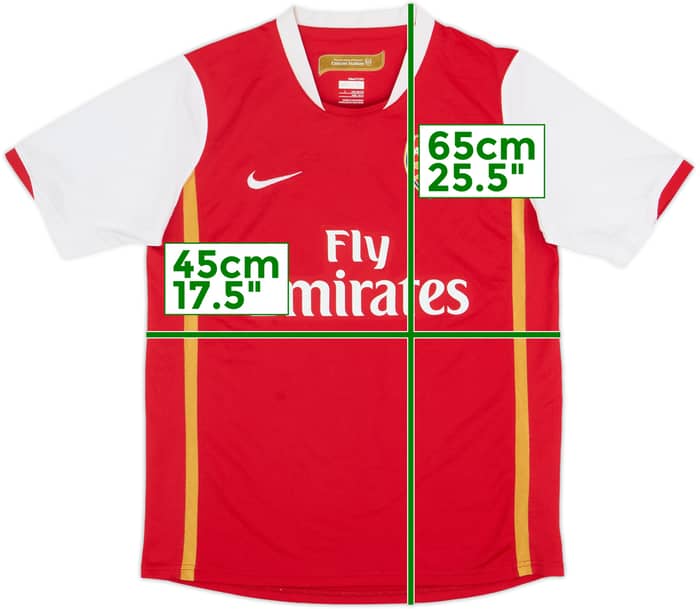 2006-08 Arsenal Home Shirt - 9/10 - (L.Boys)