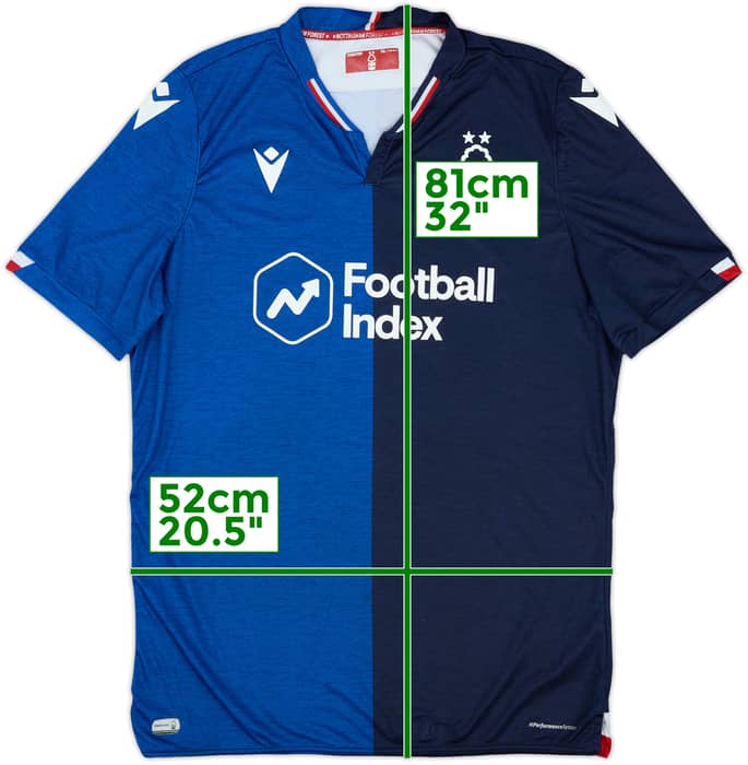 2019-20 Nottingham Forest Away Shirt Yates #22 - 7/10 - (XXL)