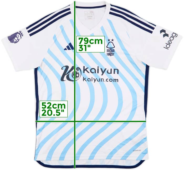 2023-24 Nottingham Forest Away Shirt - 6/10 - (L)