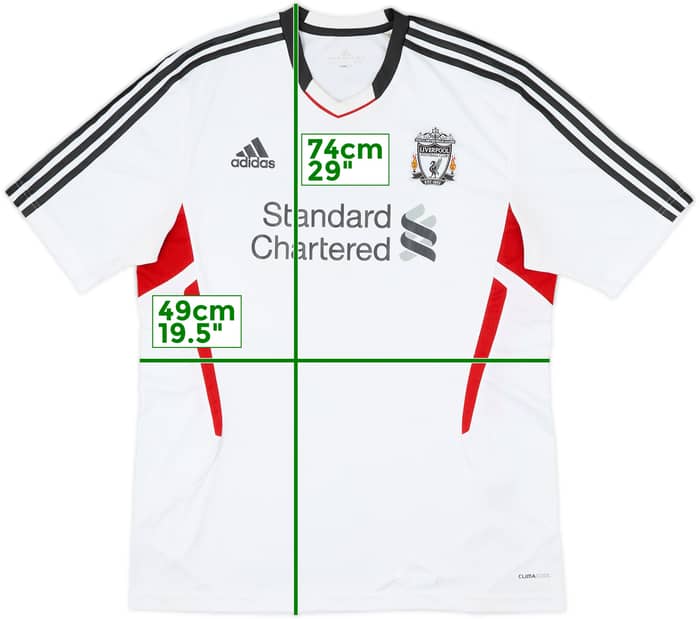 2011-12 Liverpool adidas Training Shirt - 5/10 - (XL)