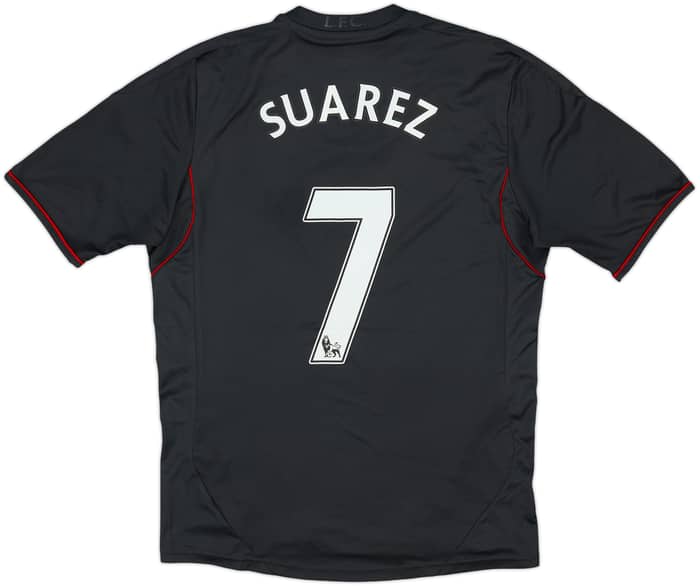 2011-12 Liverpool Away Shirt Suarez #7 - 7/10 - (S)