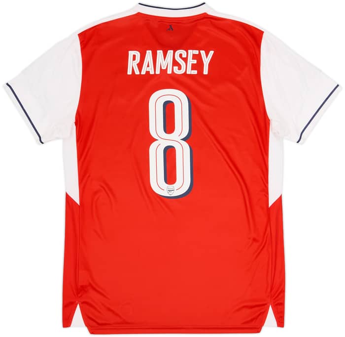 2016-17 Arsenal Home Shirt Ramsey #8 - 9/10 - (L)