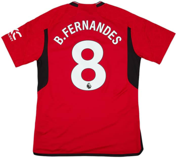 2023-24 Manchester United Home Shirt B.Fernandes #8 (L)