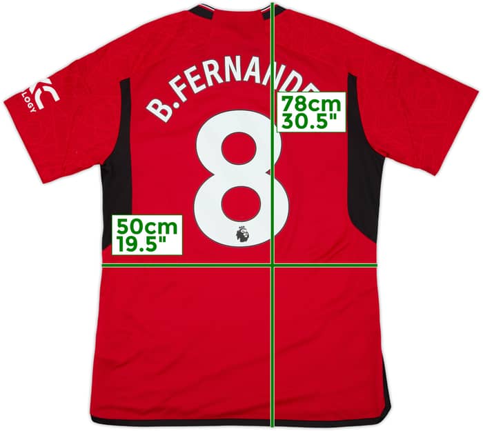 2023-24 Manchester United Home Shirt B.Fernandes #8 (L)