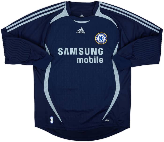 2006-08 Chelsea GK Shirt Cech #1 - 8/10 - (L)