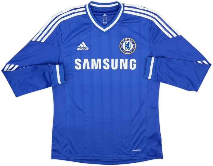 Camiseta de local del Chelsea 2013-14 L/S Hazard #17 - 8/10 - (M)