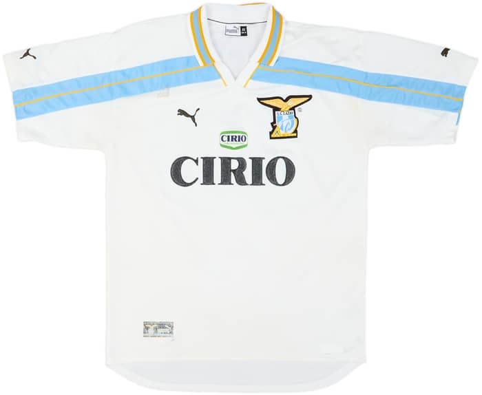 1999-00 Lazio Centenary Home Shirt Nesta #13 - 7/10 - (XL)