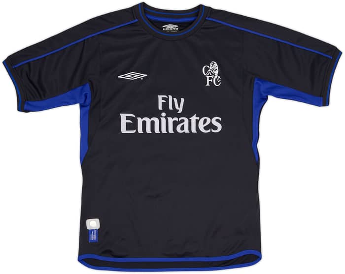 2002-04 Chelsea Away Shirt Zola #25 - 8/10 - (S)