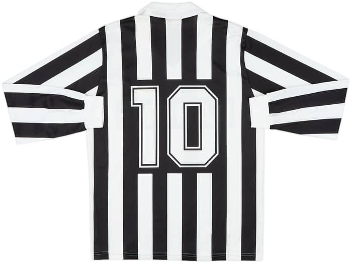 1992-94 Juventus Basic Home L/S Shirt #10 - 9/10 - (M)