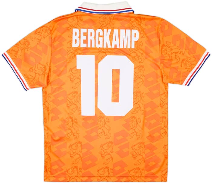 1994 Netherlands Home Shirt Bergkamp #10 - 10/10 - (S)
