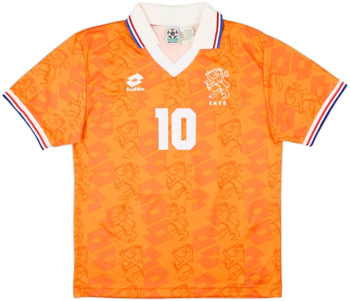1994 Netherlands Home Shirt Bergkamp #10 - 10/10 - (S)