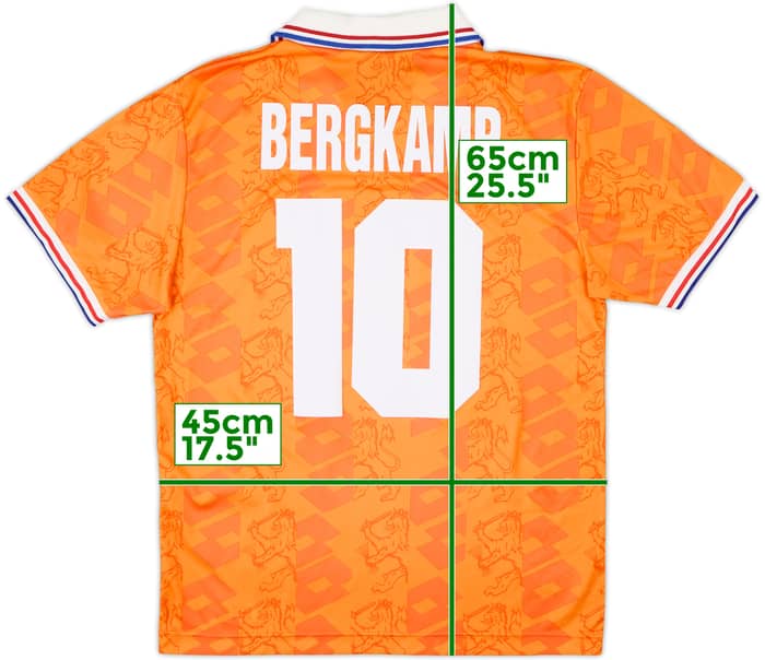 1994 Netherlands Home Shirt Bergkamp #10 - 10/10 - (S)