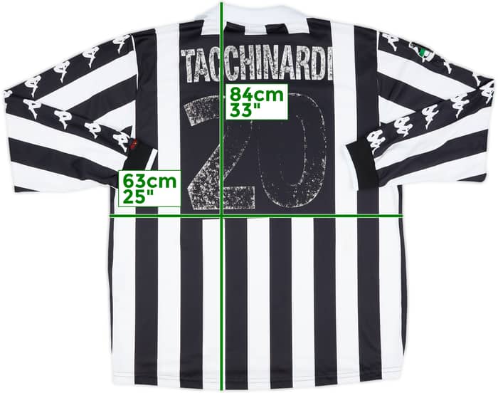 1999-00 Juventus Match Issue Home L/S Shirt Tacchinardi #20