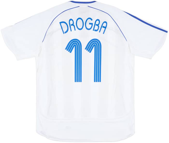 2006-07 Chelsea Away Shirt Drogba #11 - 8/10 - (L)