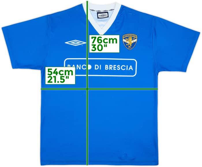 2002-03 Brescia Umbro Training Shirt - 7/10 - (M)