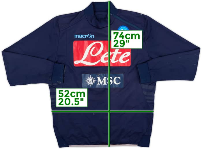2010-11 Napoli Macron Drill Top - 4/10 - (L)