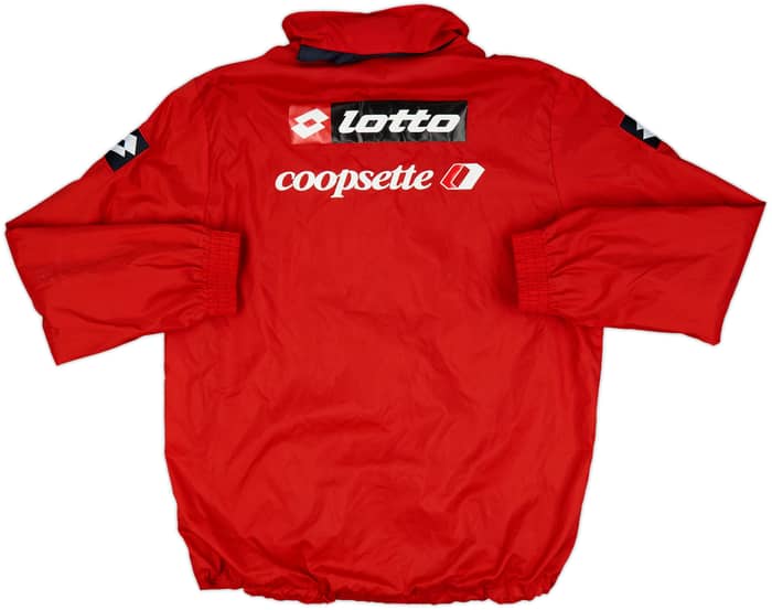 2012-13 Genoa Lotto Hooded Track Jacket - 5/10 - (L)