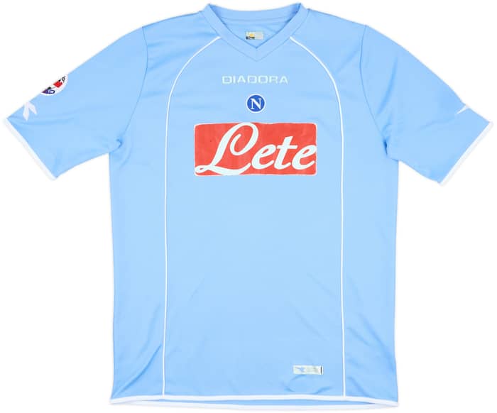 2006-07 Napoli Match Issue Coppa Italia Home Shirt P.Cannavaro #28