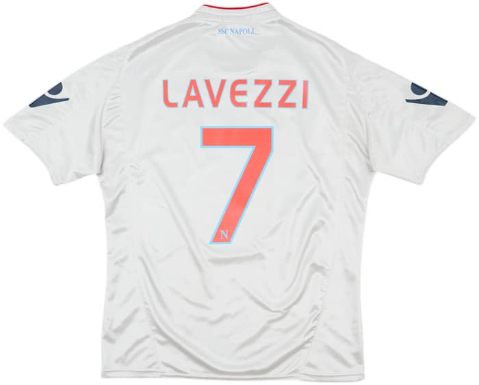 2009-10 Napoli Away Shirt Lavezzi #7 - 9/10 - (L)