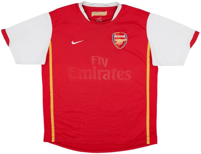 2006-08 Arsenal Home Shirt - 3/10 - (L)