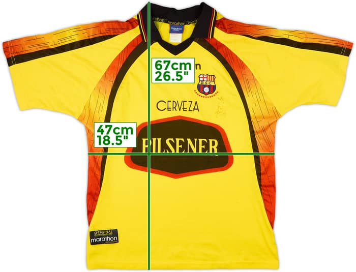 2001 Barcelona SC Home Shirt - 5/10 - (M)
