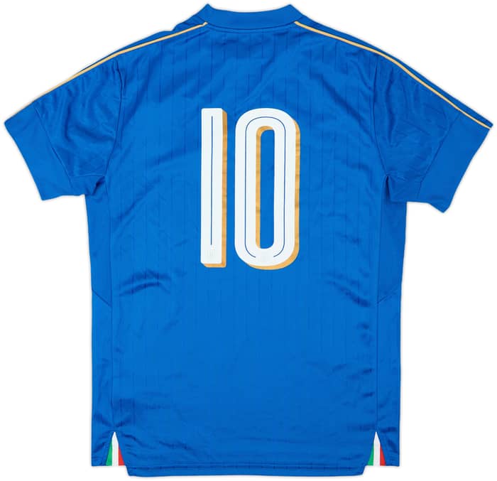 2016-17 Italy Home Shirt #10 - 8/10 - (M)