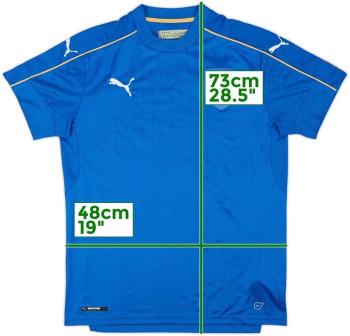 2016-17 Italy Home Shirt #10 - 8/10 - (M)