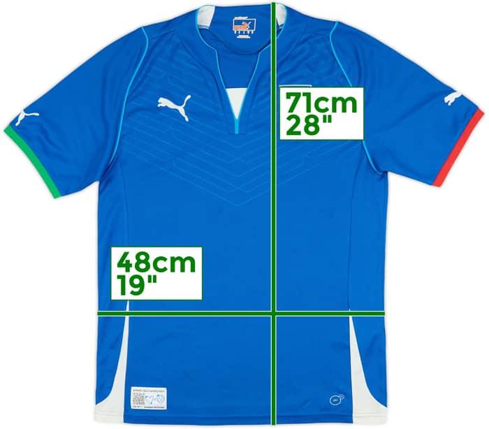 2013-14 Italy 'Superclasse Cup' Home Shirt - 5/10 - (S)