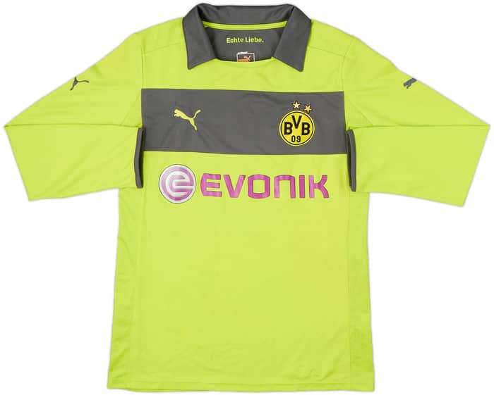 2012-13 Borussia Dortmund GK Shirt Weidenfeller #1 - 7/10 - (L)