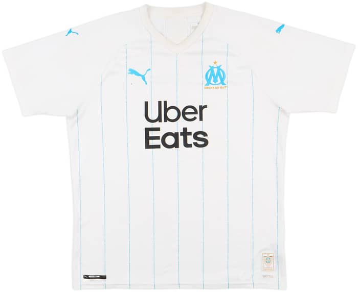 2019-20 Olympique Marseille Home Shirt - 4/10 - (L)