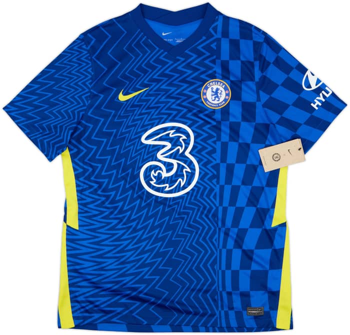 2021-22 Chelsea Home Shirt T.Silva #6 (L)