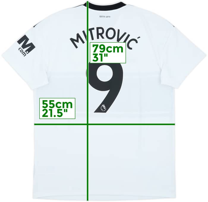 2018-19 Fulham Home Shirt Mitrovic #9 (L)