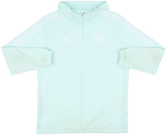 2021-22 Fulham adidas Hooded Track Jacket - 5/10 - (L)