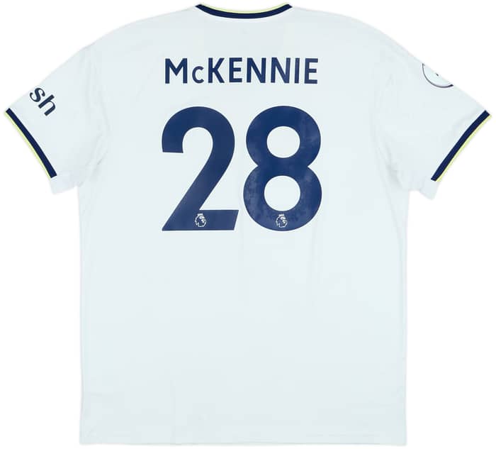 2022-23 Leeds United Home Shirt McKennie #28 - 7/10 - (XL)