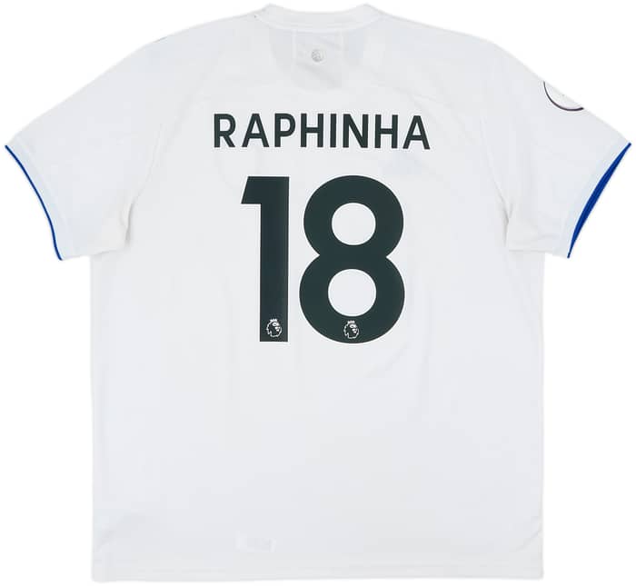 2020-21 Leeds United Home Shirt Raphinha #18 - 6/10 - (XL)