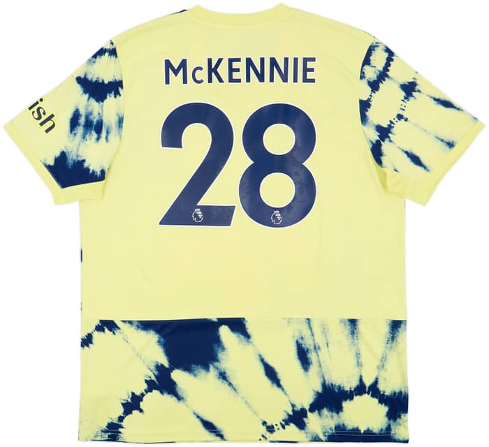 2022-23 Leeds Away Shirt McKennie #28 - 7/10 - (XL)