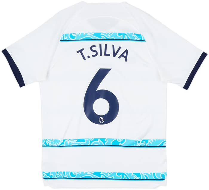 2022-23 Chelsea Away Shirt T.Silva #6 - 8/10 - (M)