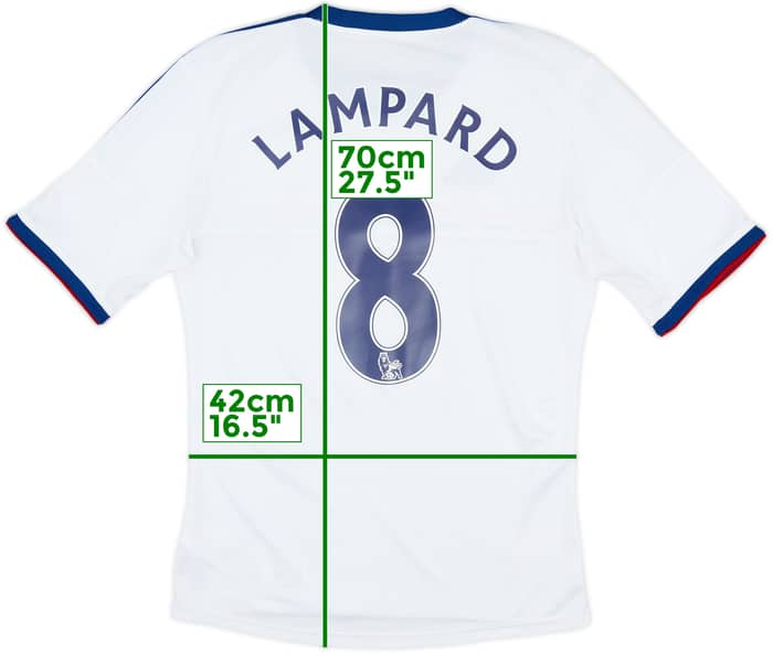 2013-14 Chelsea Away Shirt Lampard #8 - 6/10 - (S)